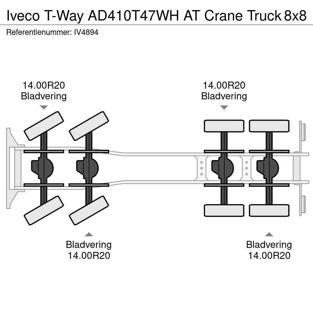 Iveco T-Way AD410T47WH AT Crane Truck Żurawie szosowo-terenowe