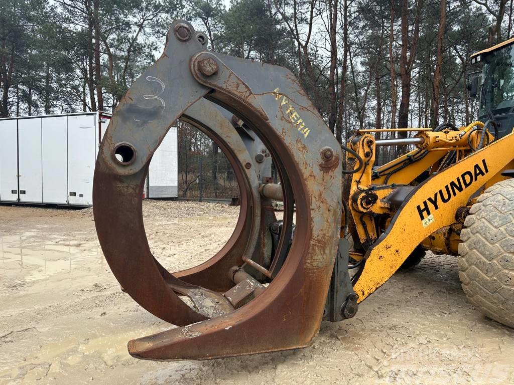 Log grapple suited for Volvo L120 L150 L220 trees logs Chwytaki