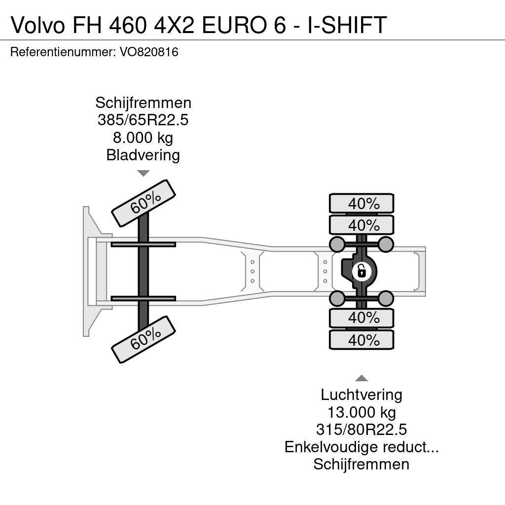 Volvo FH 460 4X2 EURO 6 - I-SHIFT Ciągniki siodłowe