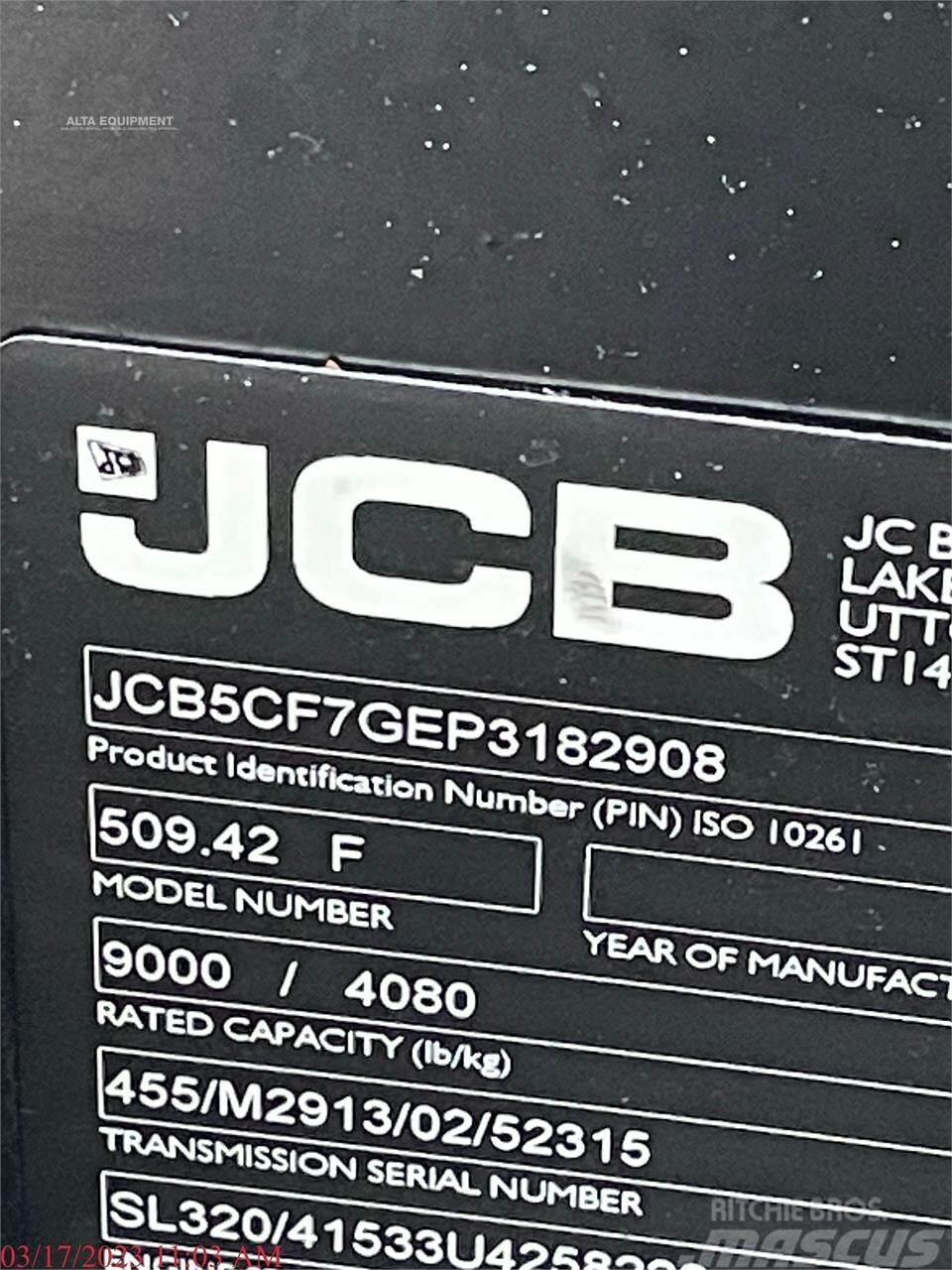 JCB 509-42 Ładowarki teleskopowe