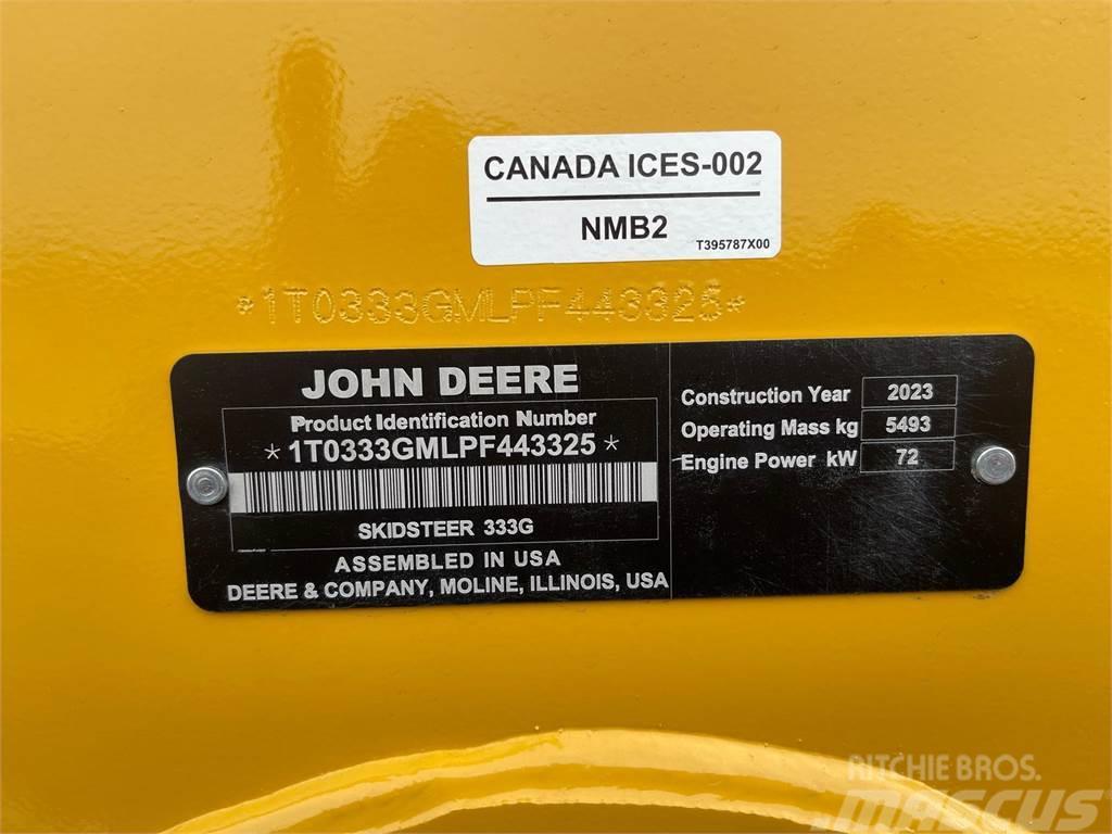 John Deere 333G Kosiarki bijakowe