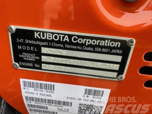 Kubota KX040-4 Minikoparki