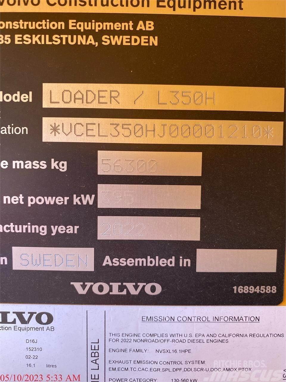 Volvo L350H Ładowarki kołowe