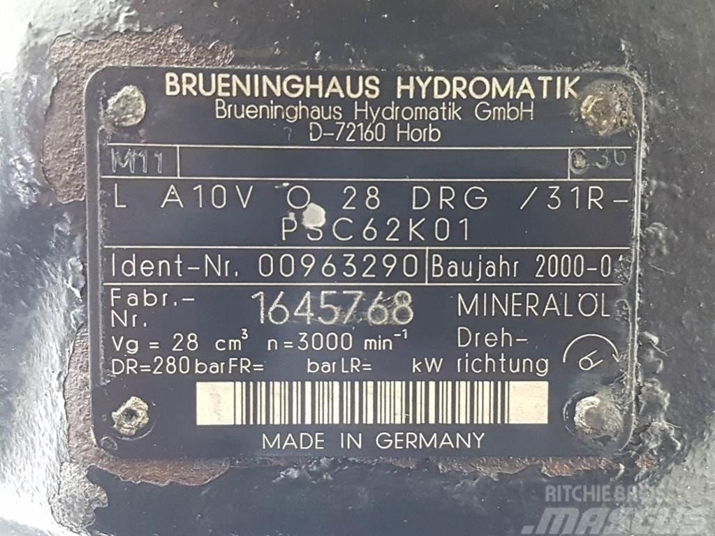 Brueninghaus Hydromatik AL A10VO28DRG/31R-PSC62K01-Load sensing pump Hydraulika