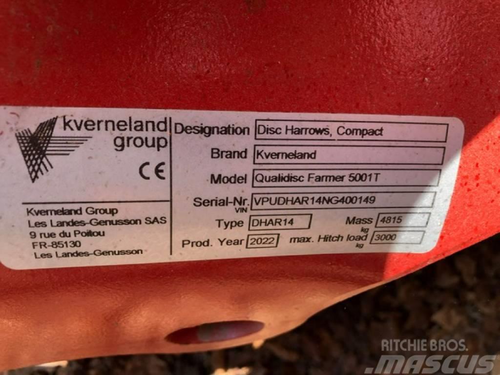 Kverneland QUALIDISC 5001T Brony talerzowe
