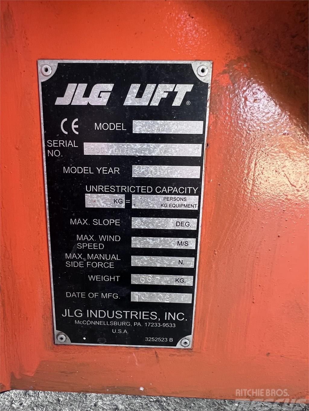 JLG E450 AJ Podnośniki przegubowe