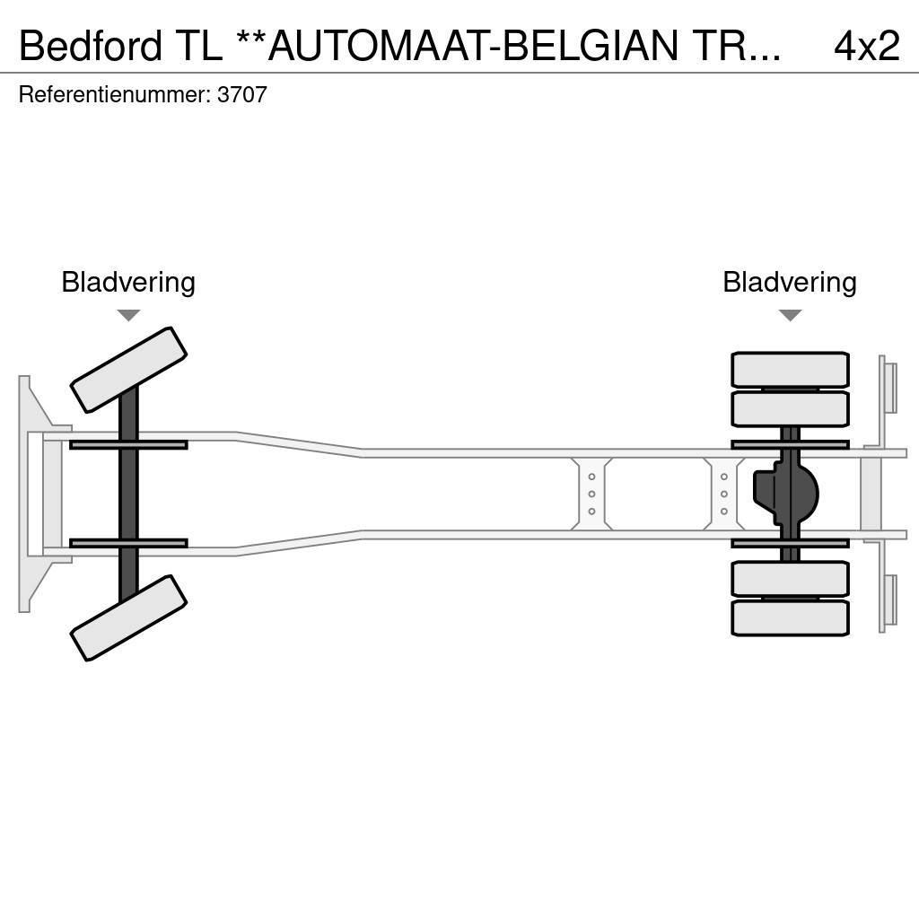 Bedford TL **AUTOMAAT-BELGIAN TRUCK** Wozy strażackie