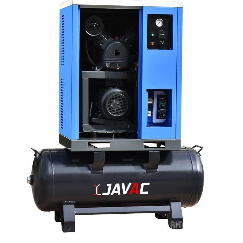 Javac - 5.5 PK tot 10 PK Geluidsarme compressoren Kompresory