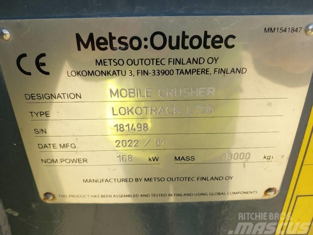 Metso Lokotrack LT 96 Kruszarki mobilne