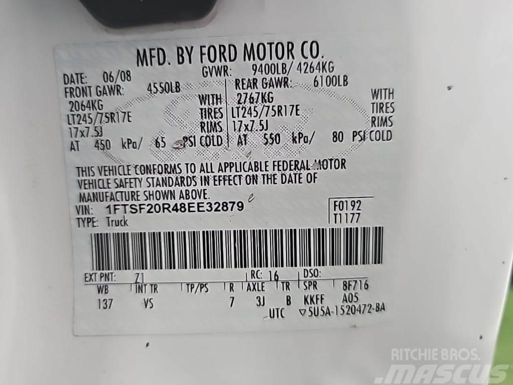 Ford F-250 Pick-upy / Pojazdy z otwieranymi burtami