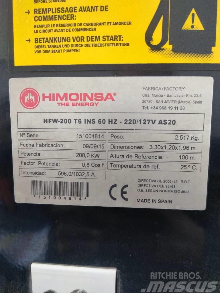 Himoinsa HFW-200T6 Agregaty prądotwórcze Diesla