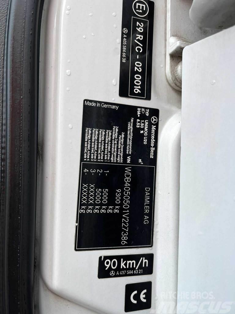 Unimog U 20 4x4 SNOW PLOW / SPREADER / TIPPER BOX Maszyny komunalne