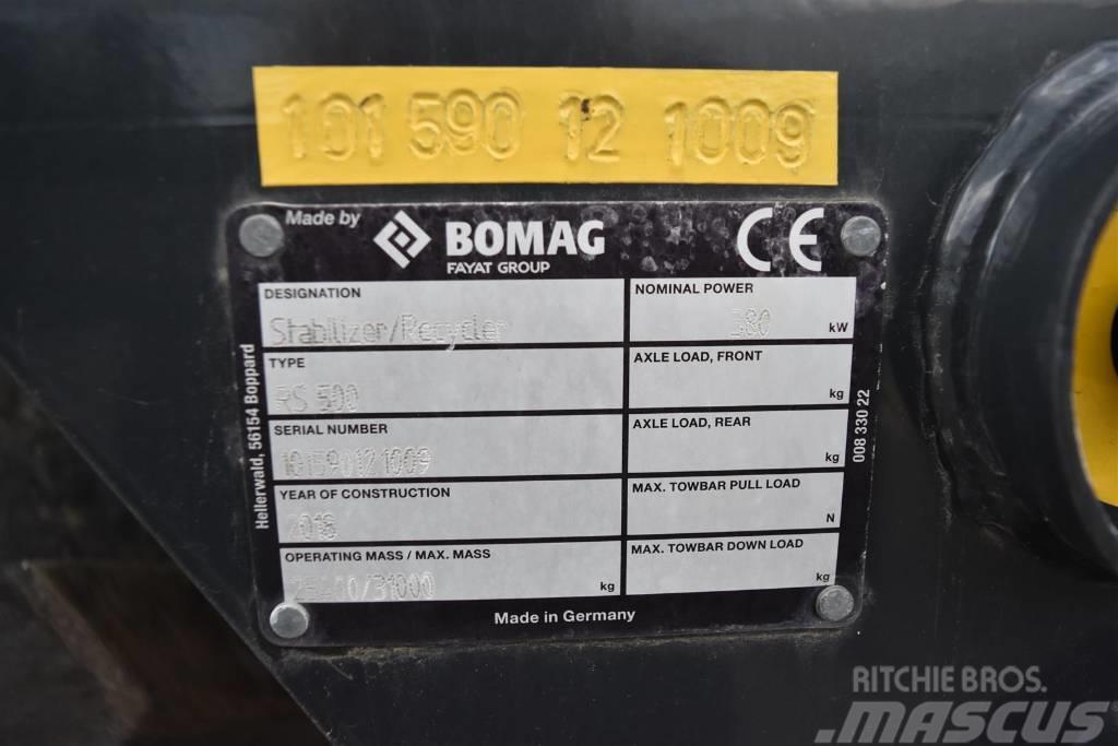 BOMAG RS 500 Recyklery do asfaltu