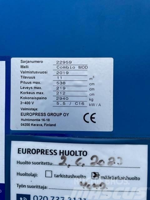 Europress Combio MOD 10 Kompresory do odpadów