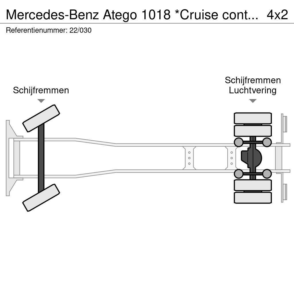 Mercedes-Benz Atego 1018 *Cruise control*Airco*Achteruitrijcamer Pojazdy do transportu zwierząt