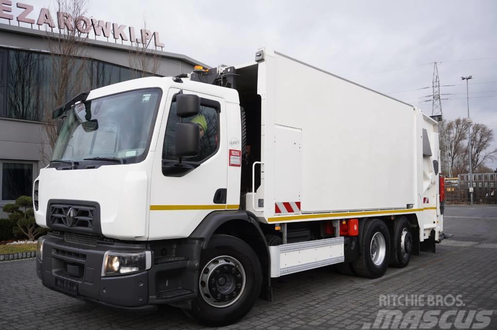 Renault D26 6×2 E6 / SEMAT / 2018 garbage truck Śmieciarki