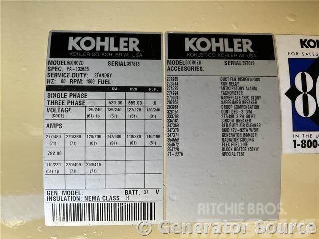 Kohler 520 kW - JUST ARRIVED Agregaty prądotwórcze Diesla