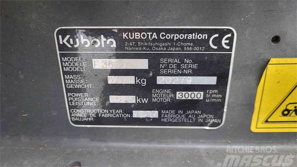 Kubota F3680 Kosiarki