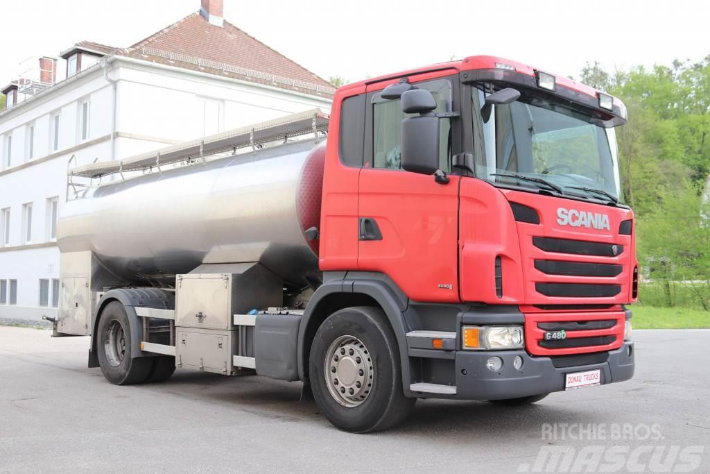 Scania G480 E6 Milch Isoliert 11.000L 3 Kammern Pumpe Cysterna