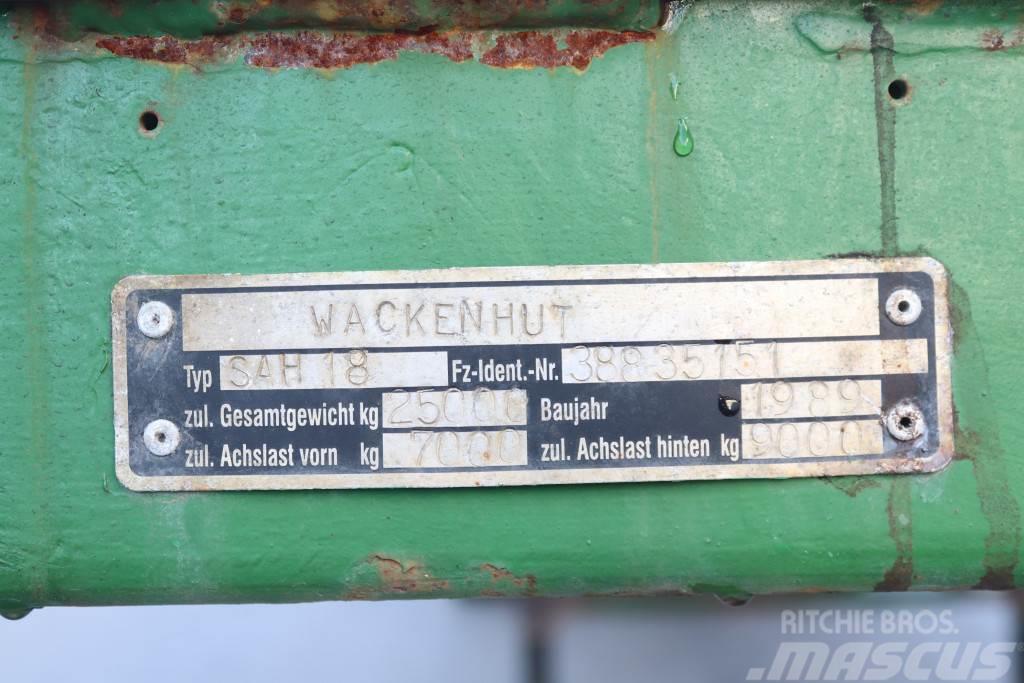 Wackenhut SAH18 Rungen Naczepy do transportu drewna
