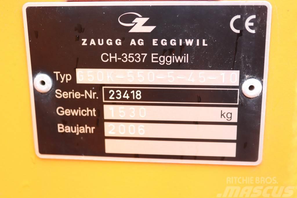  Zaugg G50K-550-5-45-10 Schneepflug 5,50m breit Inne