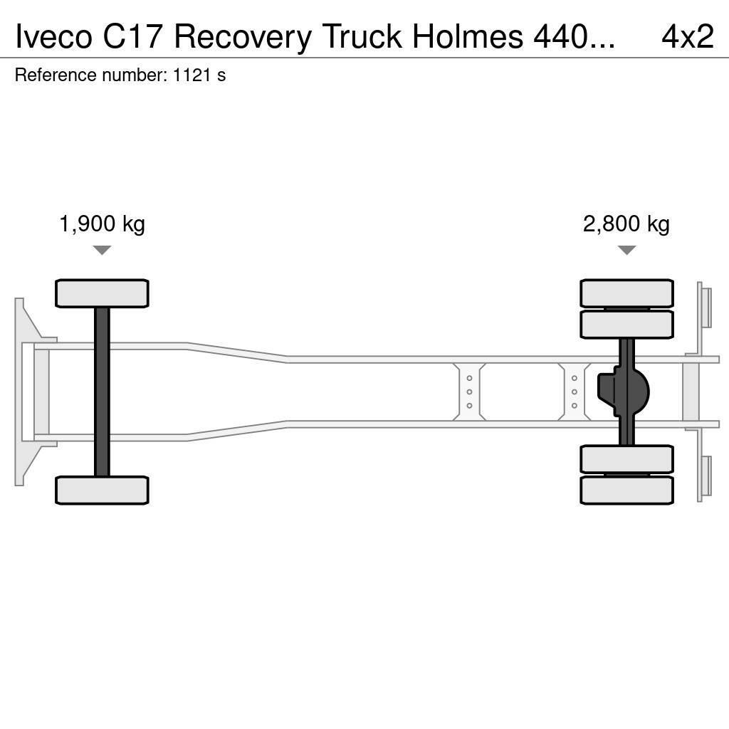 Iveco C17 Recovery Truck Holmes 440SL Good Condition Samochody ratownicze pomocy drogowej