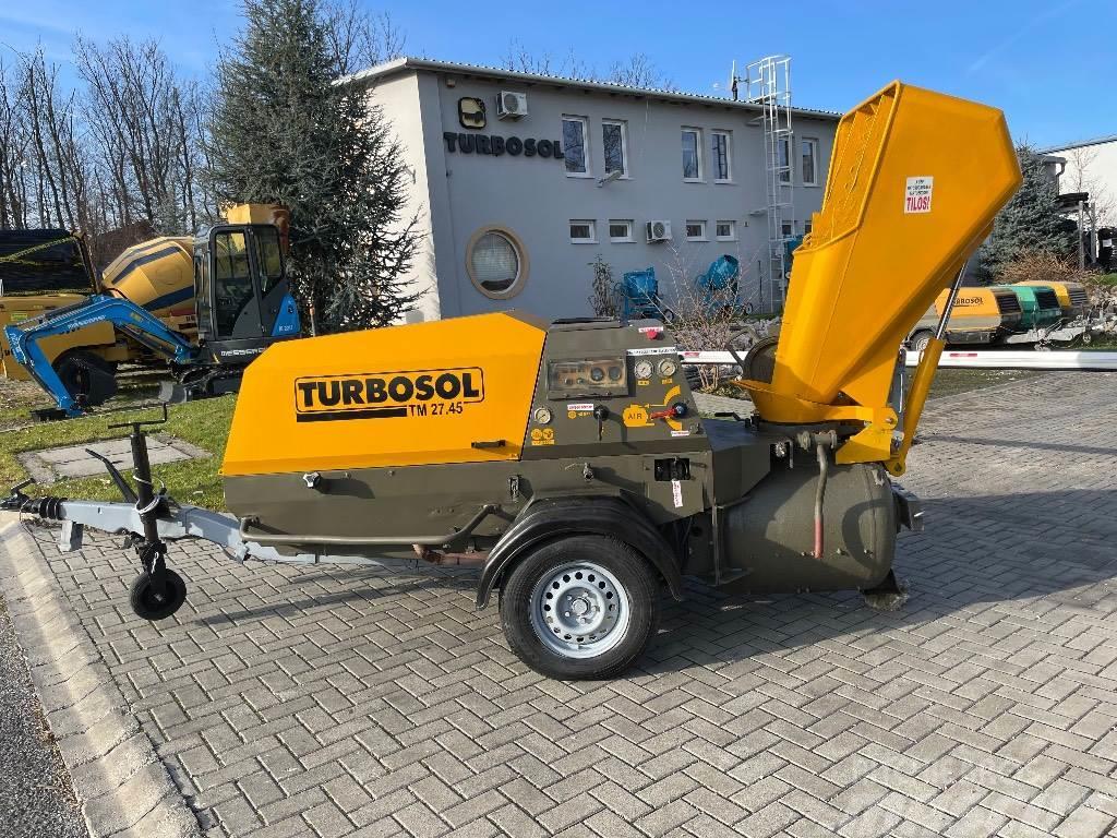 Turbosol Estrichpumpa TM 27-45 DCB/T Samojezdne pompy do betonu
