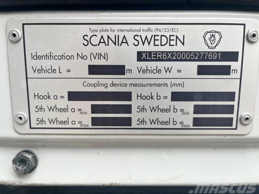 Scania R 480 XPI  HDS-Effer 655S Żurawie terenowe