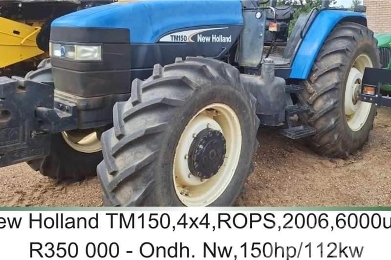 New Holland TM 150 - ROPS - 150hp / 112kw Ciągniki rolnicze