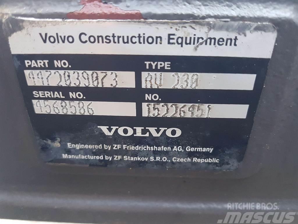 Volvo L30G-VOE15226451-ZF AV-230-Axle/Achse/As Mosty, wały i osie