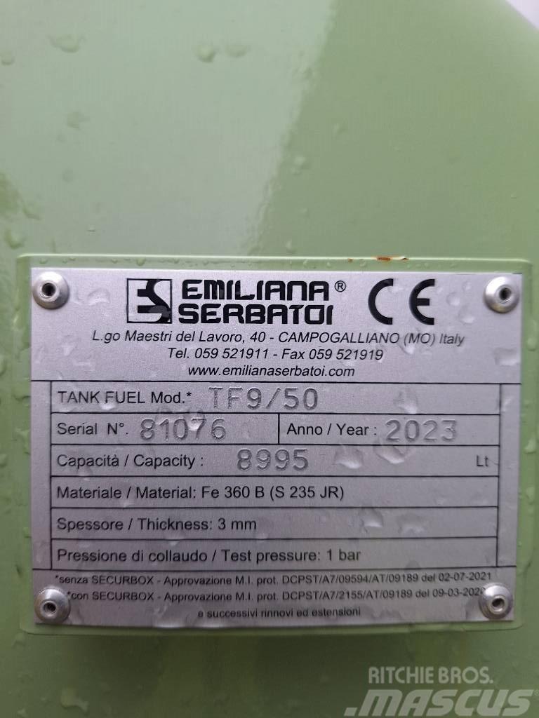 Emiliana Serbatoi TF9/50 Zbiorniki paliw i płynów eksploatacyjnych