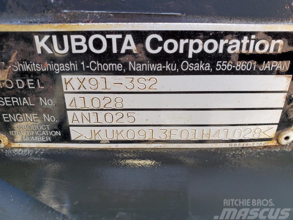 Kubota KX 91-3 S2 Minikoparki