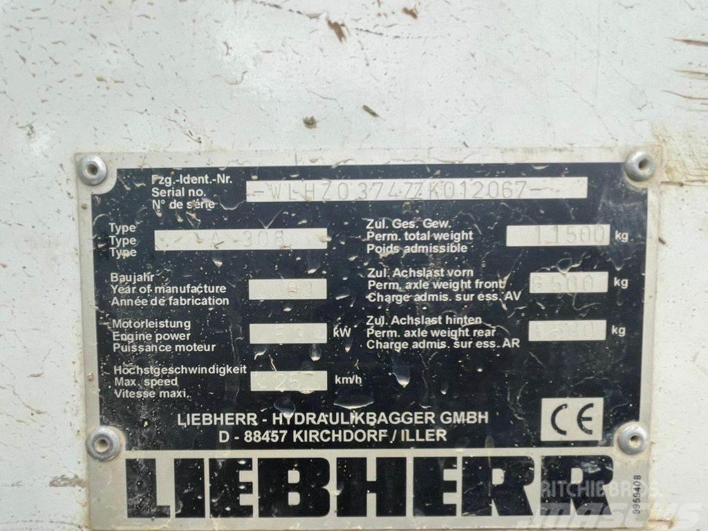 Liebherr A 308 Koparki kołowe