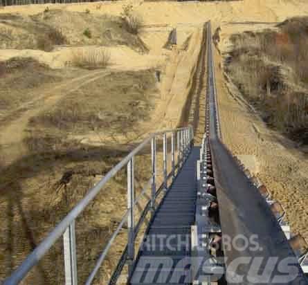 470 m conveyor belt system Landbandanlage Przenośniki taśmowe
