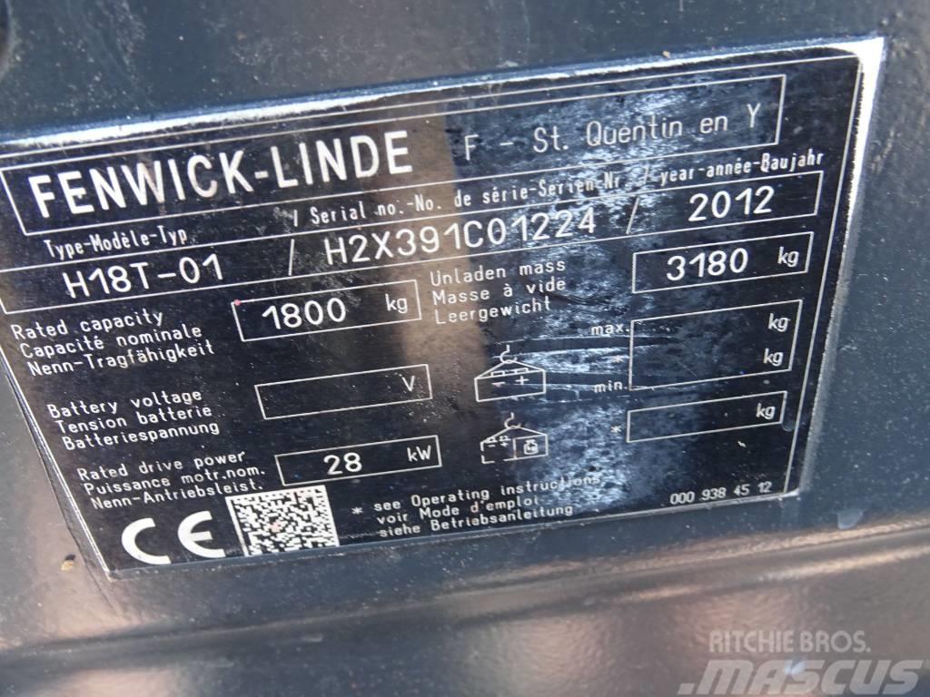 Linde H18T-01 Wózki LPG