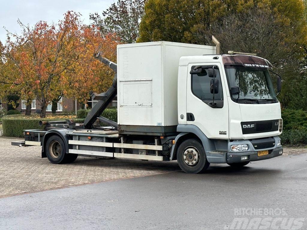 DAF LF 45 180!! HAAKARM/CONTAINER!!MOBILE WORKSHOP!! Hakowce