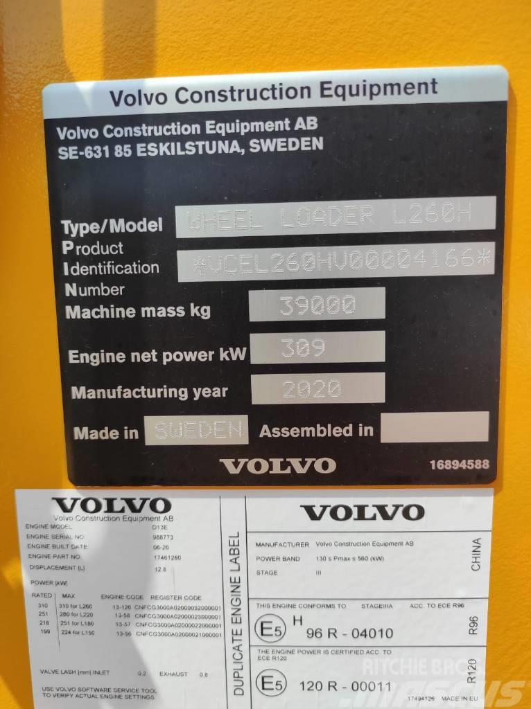 Volvo Wheel Loader L260H Ładowarki kołowe
