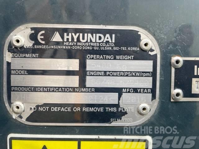 Hyundai 55W-9R Koparki kołowe
