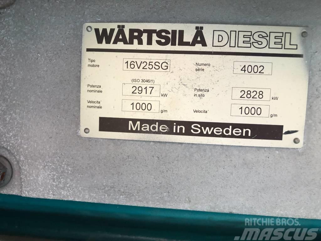 Wärtsilä 16V25SG Agregaty prądotwórcze gazowe
