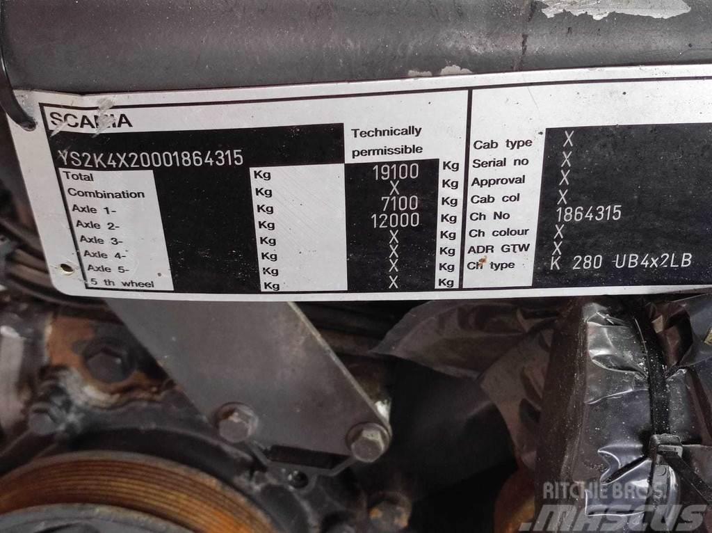 Scania DC9 29 / 280hp ENGINE Silniki