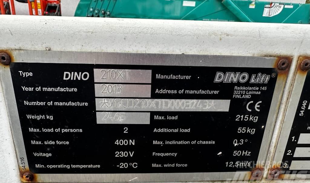 Dino 210 XT Podnośniki na przyczepach