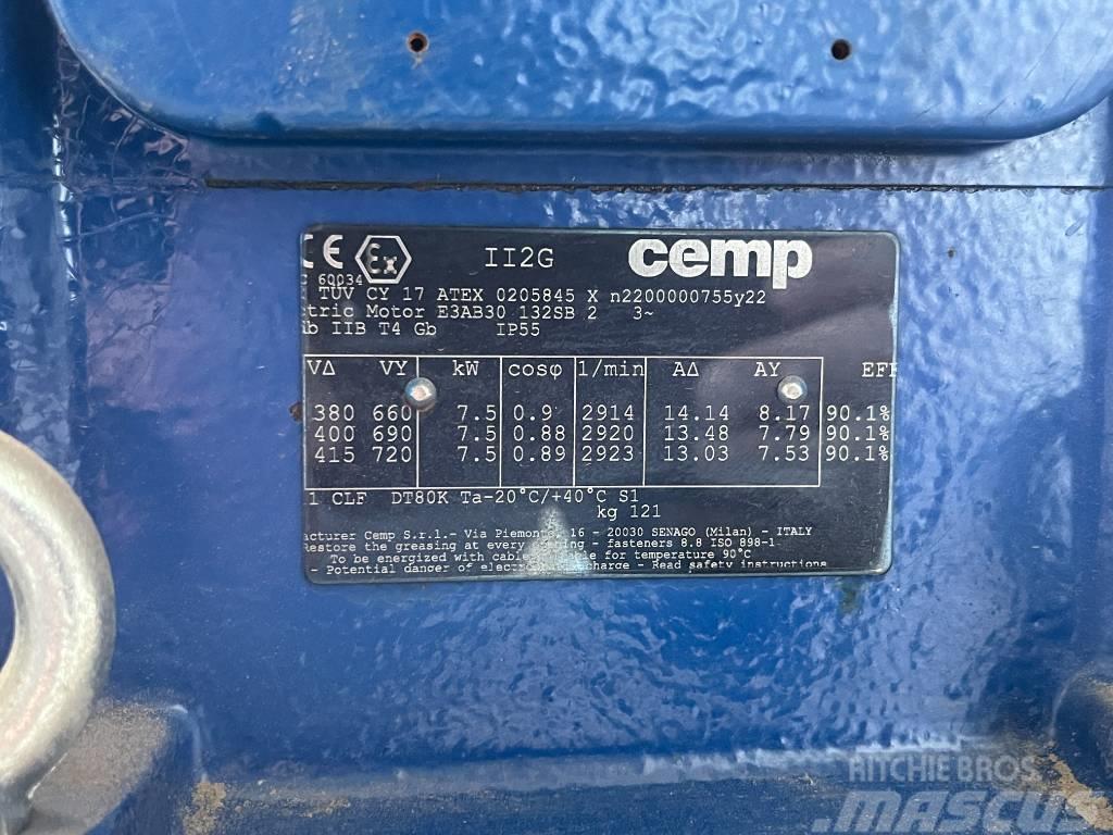  CEMP Electric Motor ATEX 400V 7,5kW 2900RPM Silniki