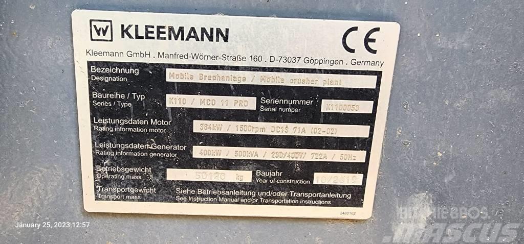 Kleemann MCO 11 PRO Kruszarki