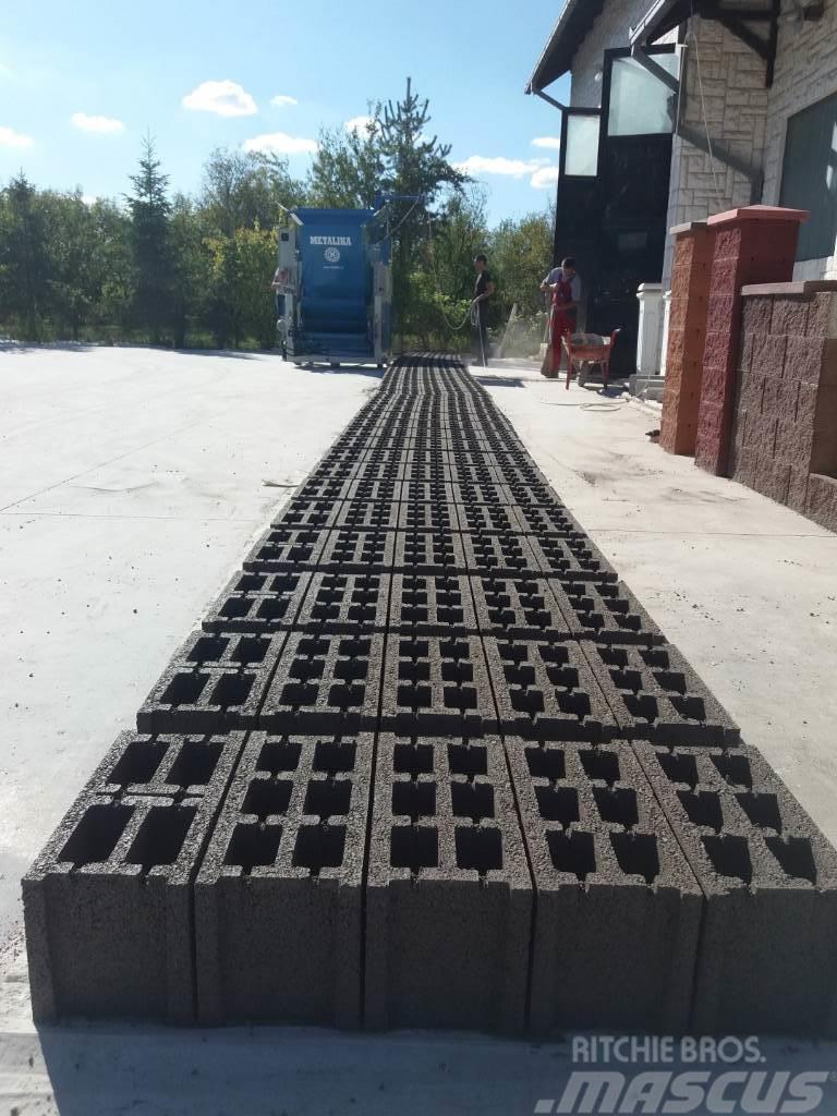 Metalika SVP-533 DB Concrete block making machine Beton-maszyny do przerobu kamienia
