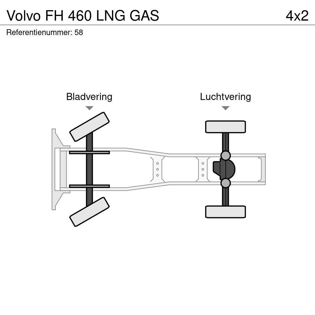 Volvo FH 460 LNG GAS Ciągniki siodłowe