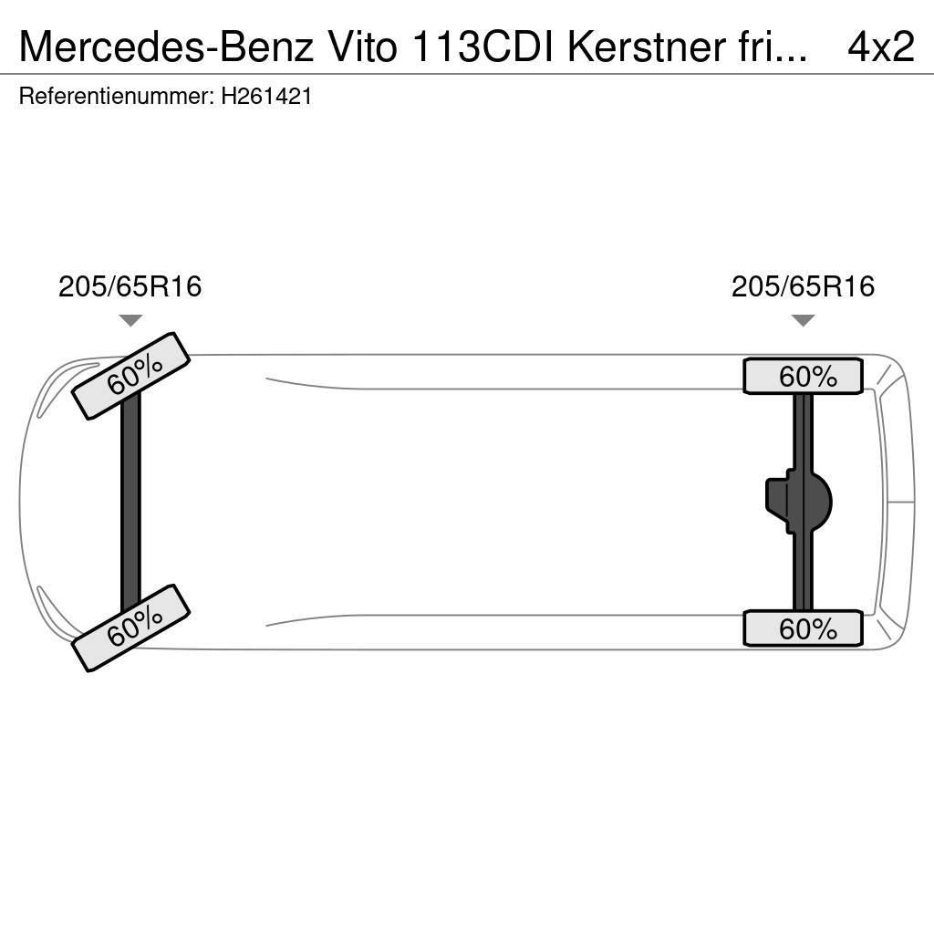 Mercedes-Benz Vito 113CDI Kerstner frigo diesel/Electric - A/C - Samochody chłodnie
