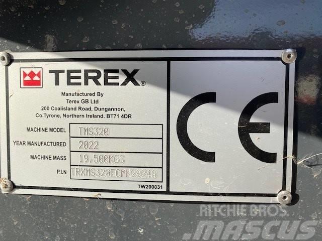 Terex Ecotec TMS 320 METAL SEPARATOR Silniki i skrzynie