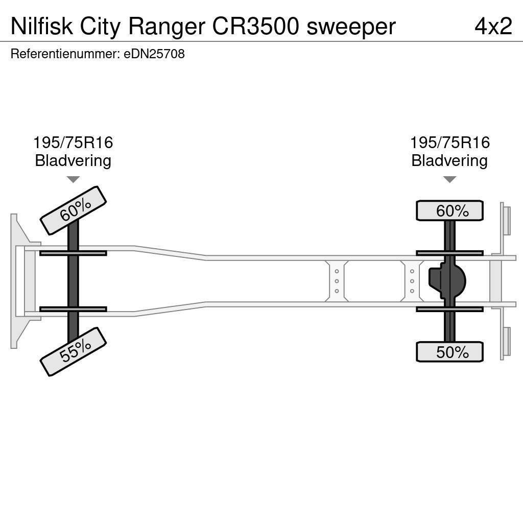 Nilfisk City Ranger CR3500 sweeper Kombi / koparki ssące