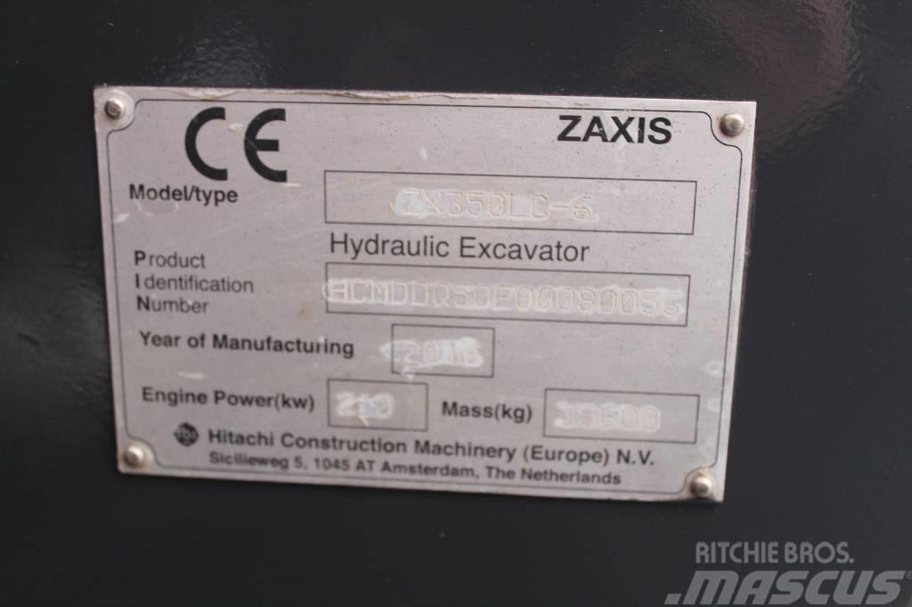 Hitachi ZX 350 LC-6 / 2 Kauhaa, Novatron 3D, Rasvari, Ym! Koparki gąsienicowe
