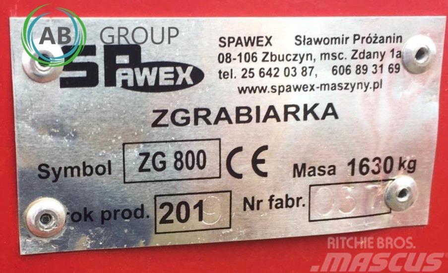 Spawex KREISELSCHWADER TAJFUN ZG-800 / ROTORY RAKE Zgrabiarki i przetrząsacze